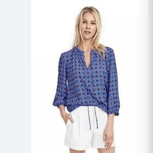 BOGO Banana Republic Mosaic Tie Front Shirt